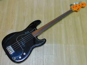 初期 Navigator ESPIONAGE BASS フレットレスプレシジョンベース 日本製 MADE IN JAPAN 上質ネック ESP/F587　