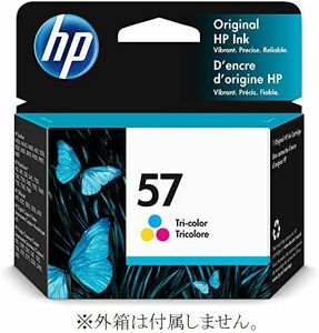 HP57 純正品 3色カラーインク C6657AA003 psc1210 1315 1350 2110 2150 2310 2450 2550 Deskjet450cbi 5160 5550 5551 5650 5850 7350 7550