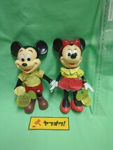 ビンテージ　ディズニー　DAKIN 　ミッキー　ミニー　ソフビ　フィギュア_画像1