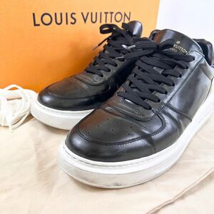 1円【美品】 LOUIS VUITTON ルイヴィトン ビバリーヒルズ ライン モノグラム レザー スニーカー size 8 27㎝