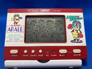 【動作メンテ品】LSIゲーム Dr.スランプアラレちゃん HOYOYO BOMBER ゲームウォッチ LCD　ポピー 携帯ゲーム ANIMEST レトロ