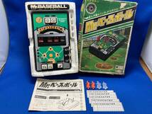 【箱付き動作品】 トイタウン ミスターベースボール Mr.BASEBALL アナログ携帯ゲーム 野球 レトロ メカトロ LSI_画像1