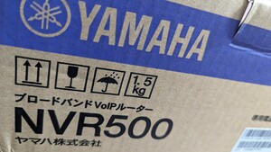 ヤマハ NVR500 ブロードバンドルータ　VoIP　即日発送可