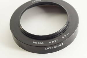 051『送料無料 並品』TAMRON MF24mmF2.5（01B）用 （21FH） 2.5 24MM φ55mm タムロン レンズフード