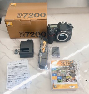 【美品】Nikon ニコン D7200 デジタル一眼レフカメラ ボディ #009