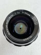 Nikon Nikkor-N.C Auto 1:1.4 35mm 大口径レンズ A_画像4