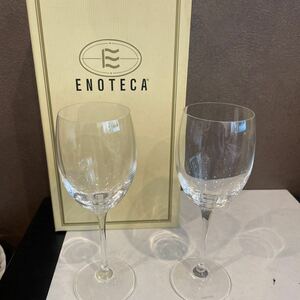 ENOTECA ワイングラス ペア 未使用