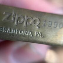 ZIPPO ジッポー オイルライター SOLID BRASS STATUE OF LIBERTY 自由の女神　1932-1990_画像4