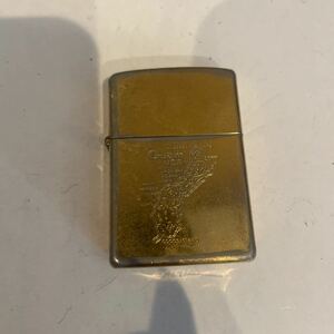 Zippo ジッポー オイルライター Guam ゴールドカラー