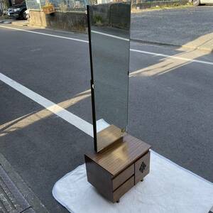 f*# Showa Retro / antique * dresser 39×39.5×127cm