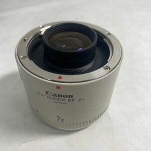 K201-025 動作未確認現状品 Canon EXTENDER EF 2x エクステンダー カメラアクセサリー ジャンク扱い