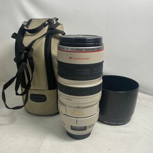 K201-026 動作未確認現状品 Canon キャノン ZOOM LENS EF100-400mm 1:4.5-5.6L IS カメラレンズ ジャンク扱い