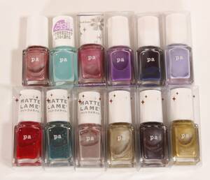 papi-e- nail color premium smooth base coat set manicure base coat 12 pcs set 