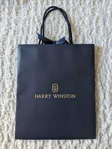 HARRY WINSTON ハリーウィンストン■ショッパー ショップ袋 30×25×13cm