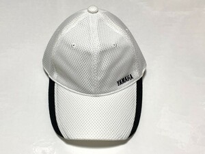 YAMAHA（ヤマハ） ワイズギア YAMAHA CAP WH キャップ 帽子　新品　メッシュ ホワイト フリーサイズ