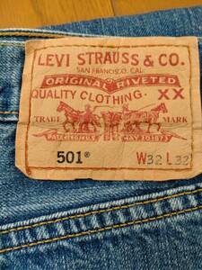 Levis　リーバイス501　W32×L32（フィリピン製）used