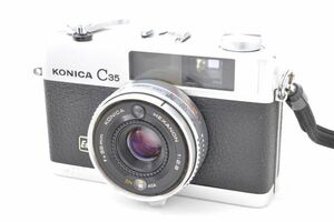 【B品】コニカ KONICA C35 E&L シャッター 露出 動作 #f11.