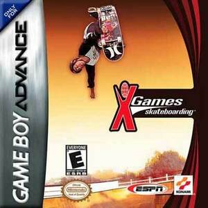 ★送料無料★北米版 ESPN X Games Skateboarding スケート スケボー GBA Xゲーム