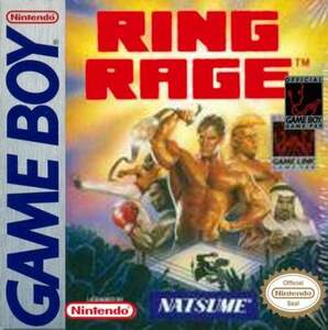 ★送料無料★北米版 Ring Rage リングレイジ ゲームボーイ プロレス