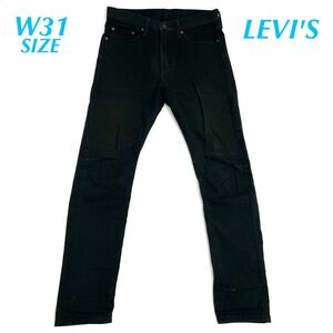 LEVI'S リーバイス 510 スキニージーンズ デニムパンツ ブラックデニム 05510-4173 L522