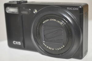 ジャンク扱い リコー RICOH CX5 ブラック ♯A5037