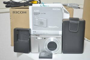 新品級ボディ リコー RICOH CX1 シルバー ♯A5051