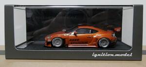 イグニッションモデル 1/43 PANDEM TOYOTA 86 V3 Orange 1167