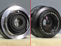 【09】 LEITZ WETZLAR ELMARIT-R 1:2.8　35mm　3カム　フード付き_画像5