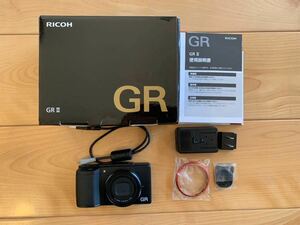 RICOHリコー GRII GR2 オリジナルレッドリング ULYSSESケース付き