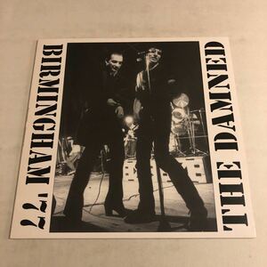 【LP】damned/birmingham '77 ダムド