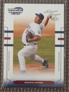 2004 Donruss World Series #WS-92 HIDEO NOMO Los Angeles Dodgers