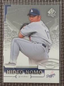 2004 Upper Deck SP Authentic #16 HIDEO NOMO Los Angeles Dodgers Kintetsu Buffaloes