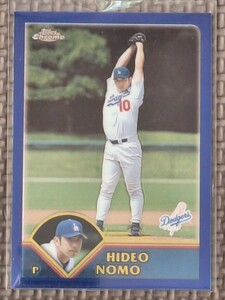 2003 Topps Chrome #19 HIDEO NOMO Los Angeles Dodgers Boston Red Sox Milwaukee Brewers New York Mets
