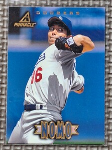 1997 Pinnacle #29 HIDEO NOMO Los Angeles Dodgers Kintetsu Buffaloes