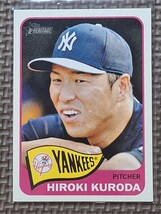 2014 Topps Heritage #30 HIROKI KURODA New York Yankees Los Angeles Dodgers Hiroshima Toyo Carp_画像1