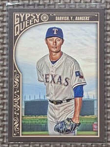 2015 Topps Gypsy Queen #19 YU DARVISH Texas Rangers Hokkaido Nippon Ham Fighters