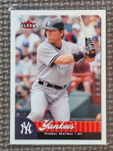 2007 Fleer #128 HIDEKI MATSUI New York Yankees Yomiuri Giants