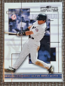 2004 Donruss Timelines #19 HIDEKI MATSUI New York Yankees Yomiuri Giants