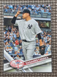 2017 Topps Series 1 #208 MASAHIRO TANAKA New York Yankees Tohoku Rakuten Golden Eagles