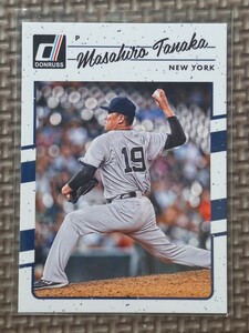 2017 Donruss #128 MASAHIRO TANAKA New York Yankees Tohoku Rakuten Golden Eagles