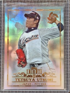 2013 Topps Tribute #89 TETSUYA UTSUMI WBC Japan Tokyo Yomiuri Giants