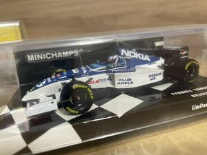 PMA 1/43 1/43 ティレル 023 ミカ サロ ベルギーGP 1995 レインタイヤ 即決送料無料　