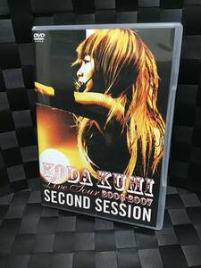 即決！ DVD セル版 KODA KUMI ☆倖田 來未☆ LIVE TOUR 2006-2007 ~second session~ 送料無料！