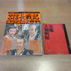 元亀信長戦記　歴史群像シリーズ54　学研　特別付録 元亀人物列伝付属