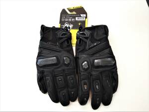 【新品】RSタイチ RAPTOR LEATHER GLOVE BK XL ラプターレザーグローブ 