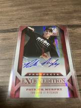 PANINI MLB 新来日外国人Patrick Murphyマーフィー 直書き Auto 日本ハム 242/670_画像1