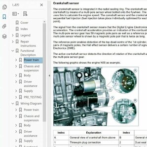 BMW 2シリーズ F22 M235 配線図集 電気系整備書 (車体系 ワークショップマニュアル 整備書 は別途 )の画像4