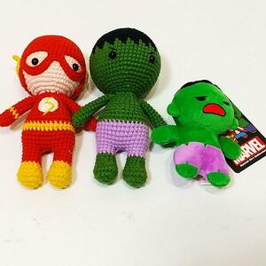 1円スタート　MARVEL　マーベル　フラッシュ　ハルク　ぬいぐるみ　まとめ売り　FLASH　HULK　アメリカンヒーロー　まとめて取引不可