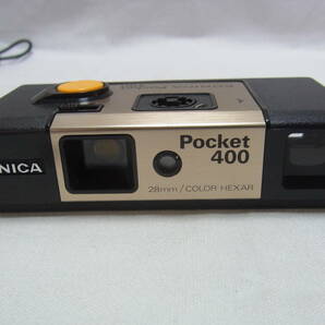 ★KONICA Pocket 400 コニカ コンパクトカメラ オールドカメラ フィルムカメラ ビンテージ レトロ 当時物 現状★60の画像3