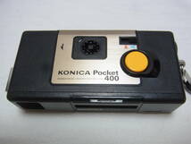 ★KONICA Pocket 400 コニカ コンパクトカメラ オールドカメラ フィルムカメラ ビンテージ レトロ 当時物 現状★60_画像2